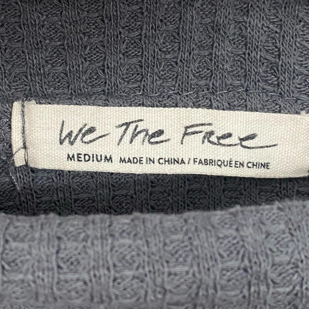 We The Free Leah Swit Dolman Sleeve Top Sweater Free People Women’s Size Medium - Picture 9 of 12
